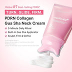 PDRN Collagen Neck Cream with Gua Sha Massager