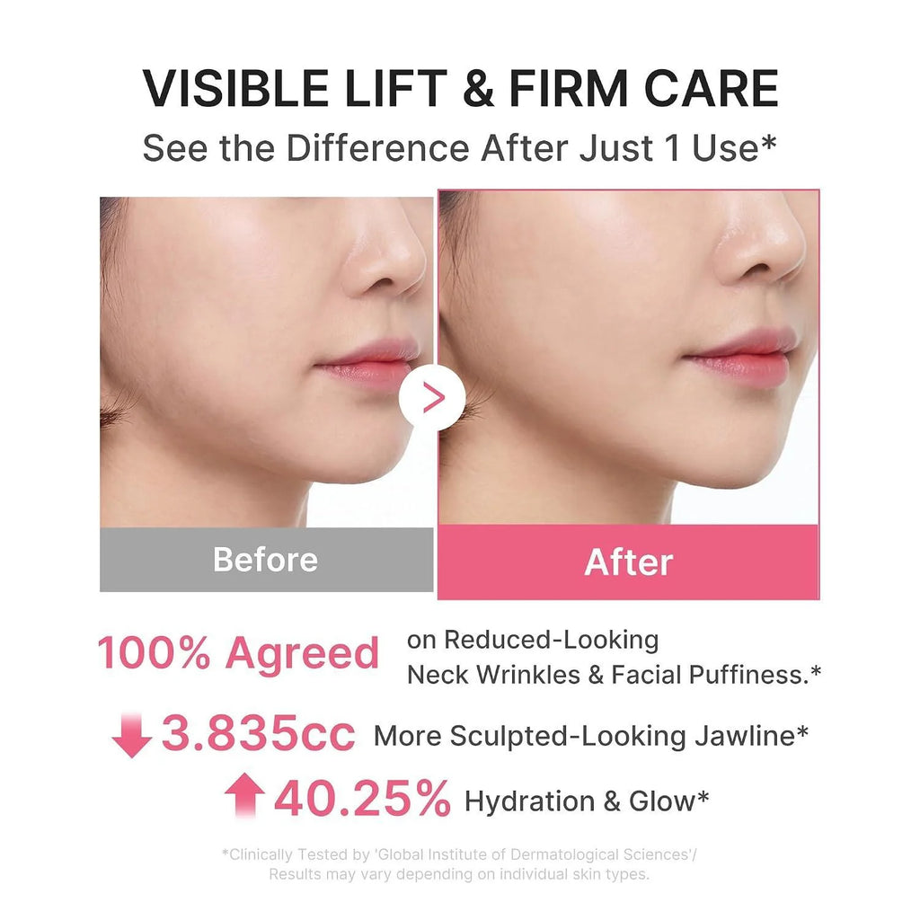 PDRN Collagen Neck Cream with Gua Sha Massager