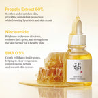 Propolis Serum – Nourishing & Hydrating Korean Facial Serum for Healthy Glowing Skin | 30ml