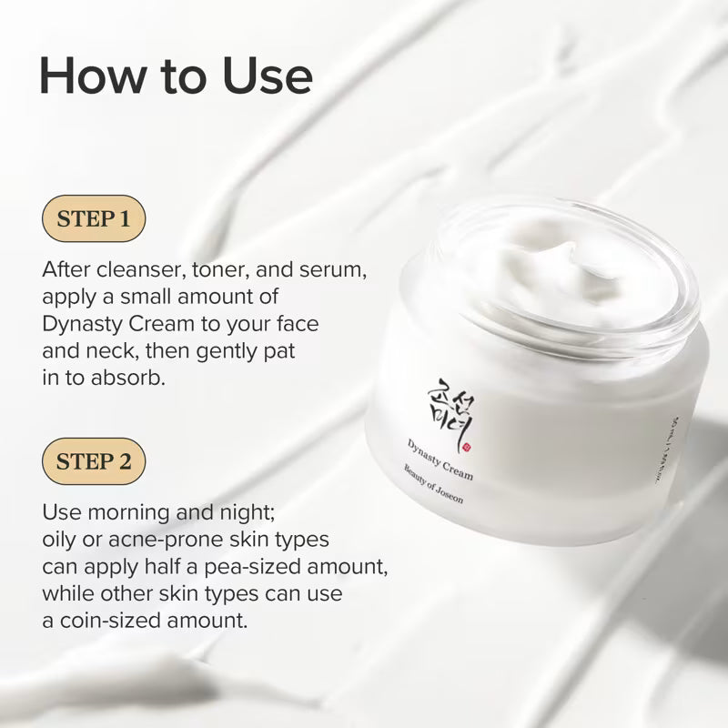 Dynasty Cream – Deep Hydration & Nourishing Face Cream